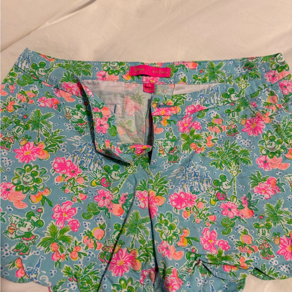 Lilly Pulitzer Disney print shorts